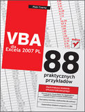 VBA dla Excela 2007 PL. 88 praktycznych przykładów