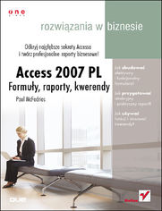 Access 2007 PL. Formuły, raporty, kwerendy. Rozwiązania w biznesie